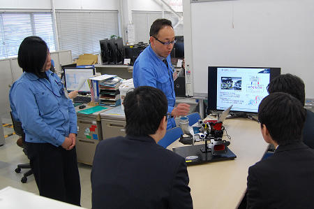 技術職場見学